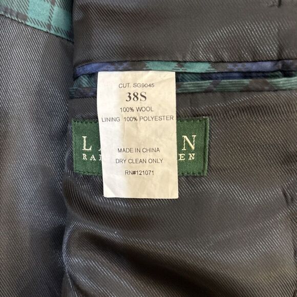 Lauren Ralph Lauren Tuxedo Jacket Black Notch Lapel 38S - Picture 8 of 10